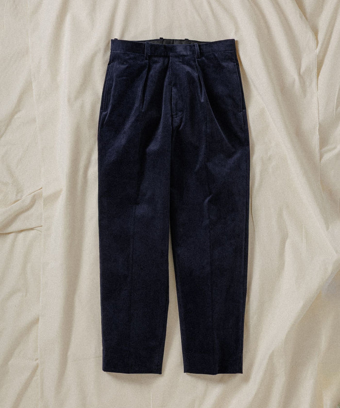 WILD LIFE TAILOR / CORDUROY TAPERD PANTS